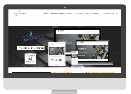 Service de création de sites Internet dans le Loiret disponible à distance