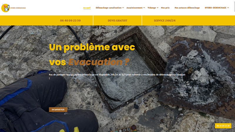 Hydro Débouchage