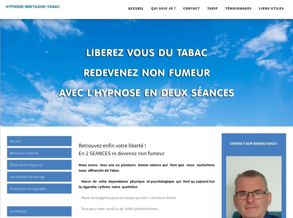 Hypnose tabac à Auray