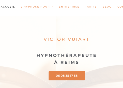 Victor Vuiart hypnose reims