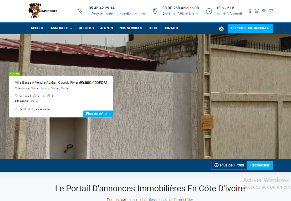 portail d'annonce immobilière