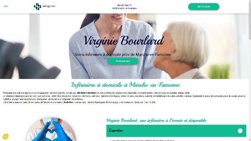 Infi@Home - Infirmière pour injection à Marche-en-Famenne