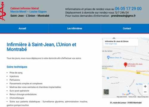 Le Cabinet Infirmier Libéral Saint Jean et L'Union
