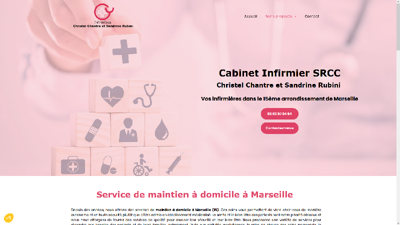 Infirmières à domicile à Marseille