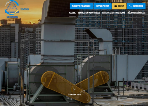 Installateur de ventilation industrielle 