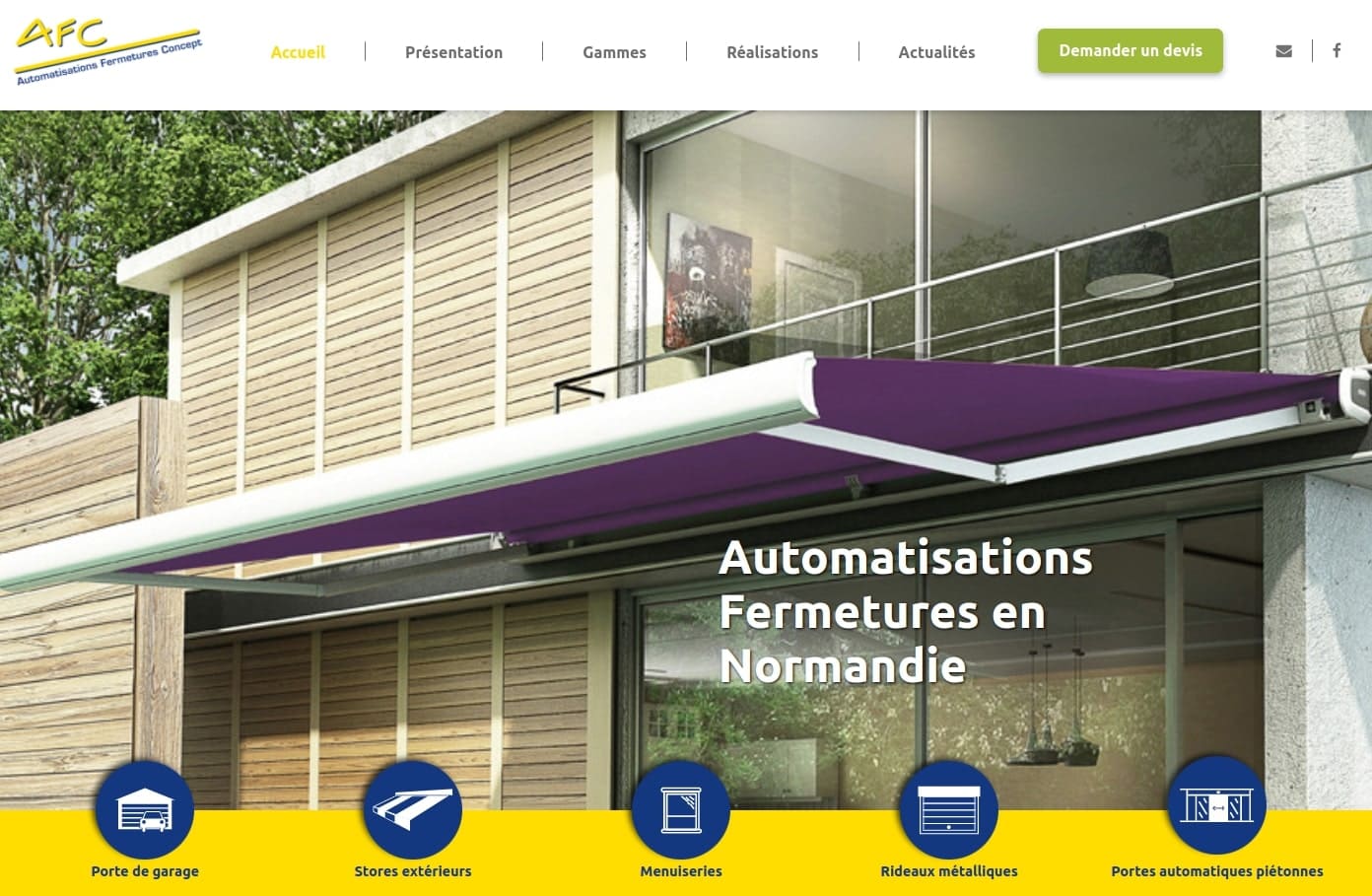 AFC - spécialiste de la menuiserie en Normandie