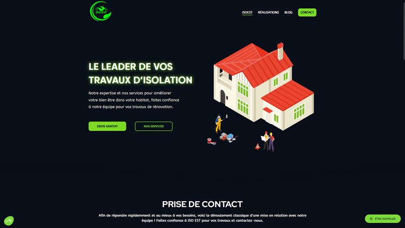 ISO'EST - Le leader en travaux d'isolation et de rénovation