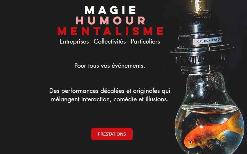 magicien, mentaliste Lyon - Jean-Christophe Tomassini