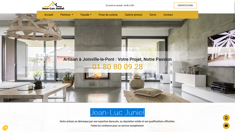 Jean-Luc Juniel - Travaux de Rénovation et peinture