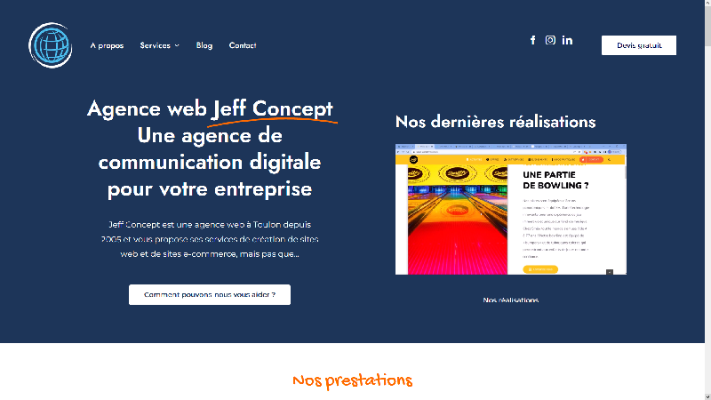 Jeff Concept - Agence web