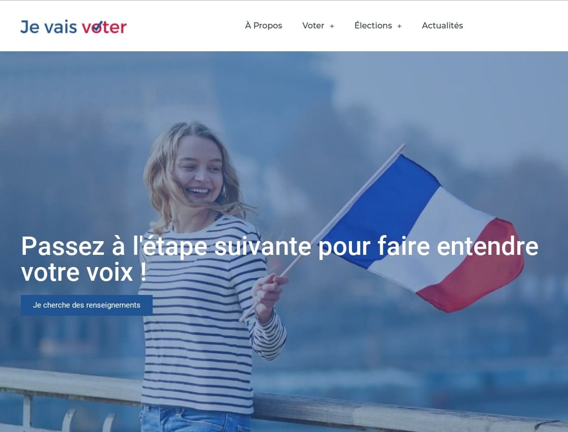 Je vais voter
