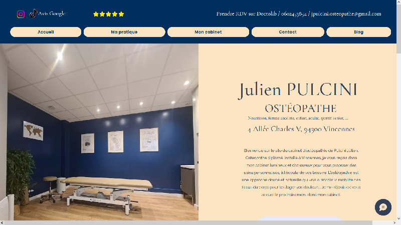 Julien Pulcini Ostéopathe