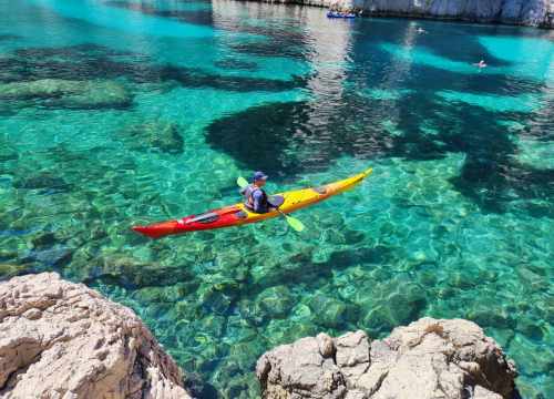calanques Cassis kayak