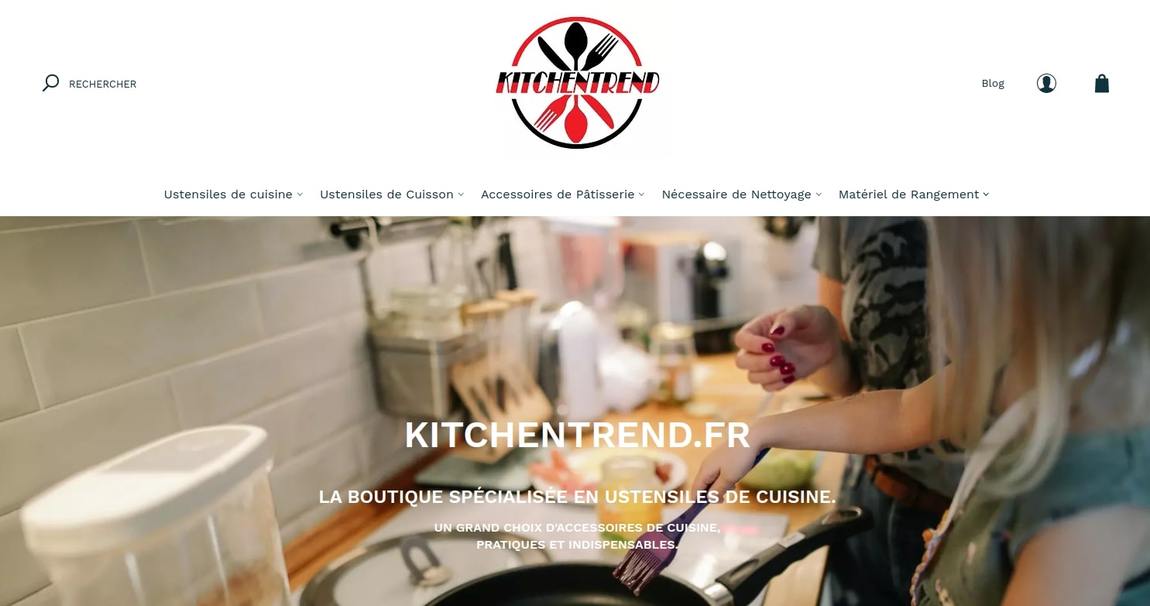 Femmes qui utilisent divers ustensiles de cuisine.