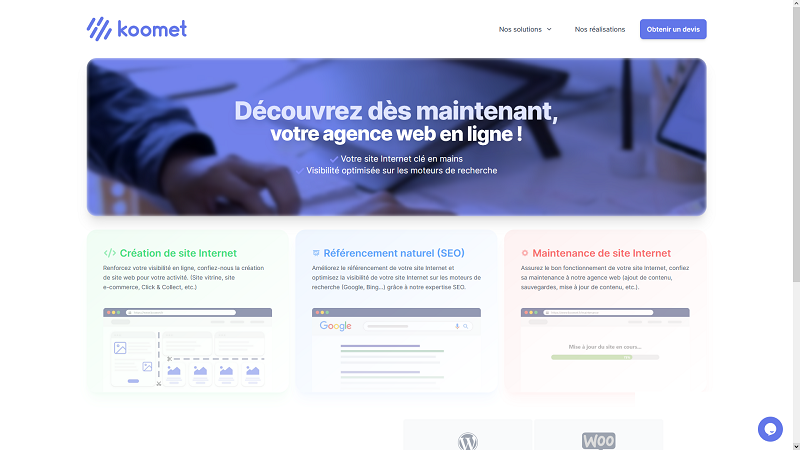 Koomet Agence web Bourges