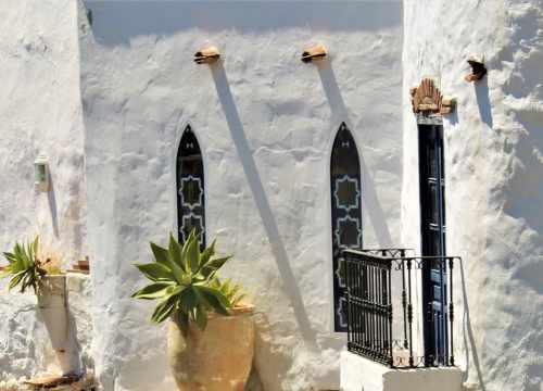 Competa village blanc typique d'Andalousie