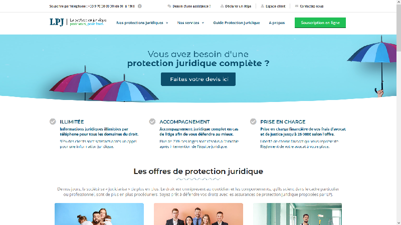LPJ - Protection Juridique pour les particuliers et les professionnels