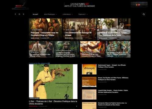 Les-Cultures.Art - Arts & Cultures dans le monde