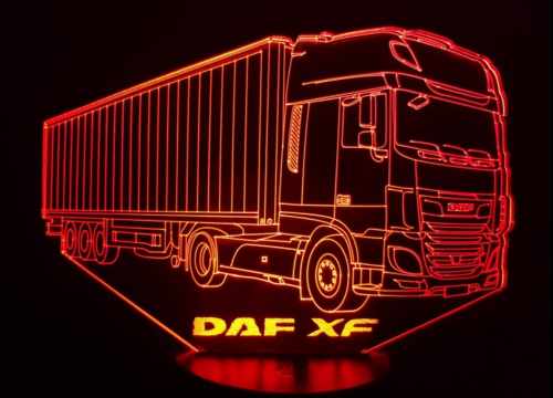 Kiss Kiss Metal - lampe de chevet 3D LED