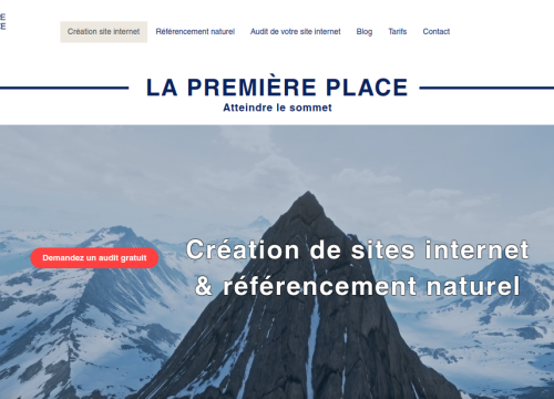 La première place