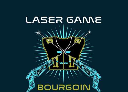 Logo officiel du Laser Game Bourgoin, centre de loisirs à Bourgoin-Jallieu