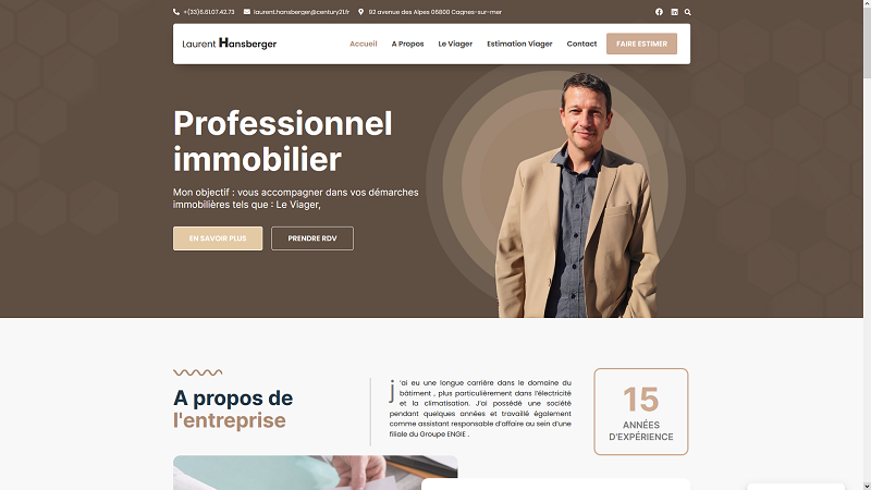 Laurent hansberger - Accompagnement immobilier