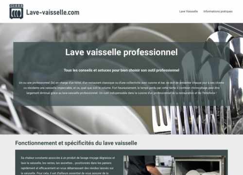 lave-vaisselle professionnel