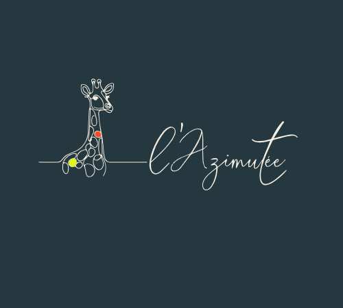 Logo de L'Azimutée, entreprise de création de sites web