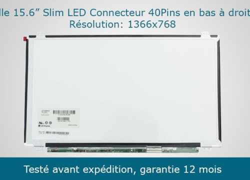 Dalle neuve pour réparation écran PC portable
