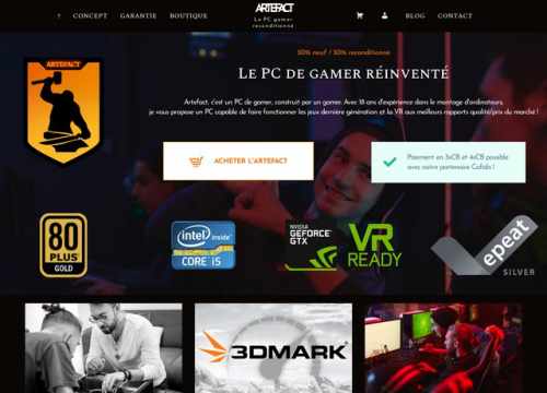 PC Gamer reconditionné Artefact