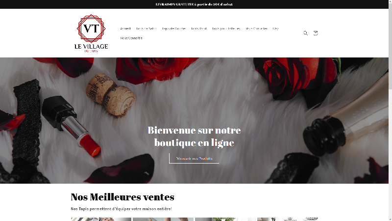 Le village du tapis - Boutique en ligne spécialisée dans le tapis