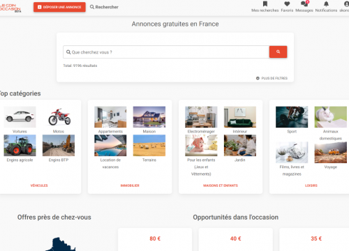 Le coin occasion, petites annonces gratuites