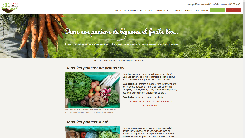 Les Paniers Bio Solidaires