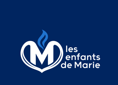 Logo du site catholique Les Enfants de Marie, dédié à la Vierge Marie et à la foi