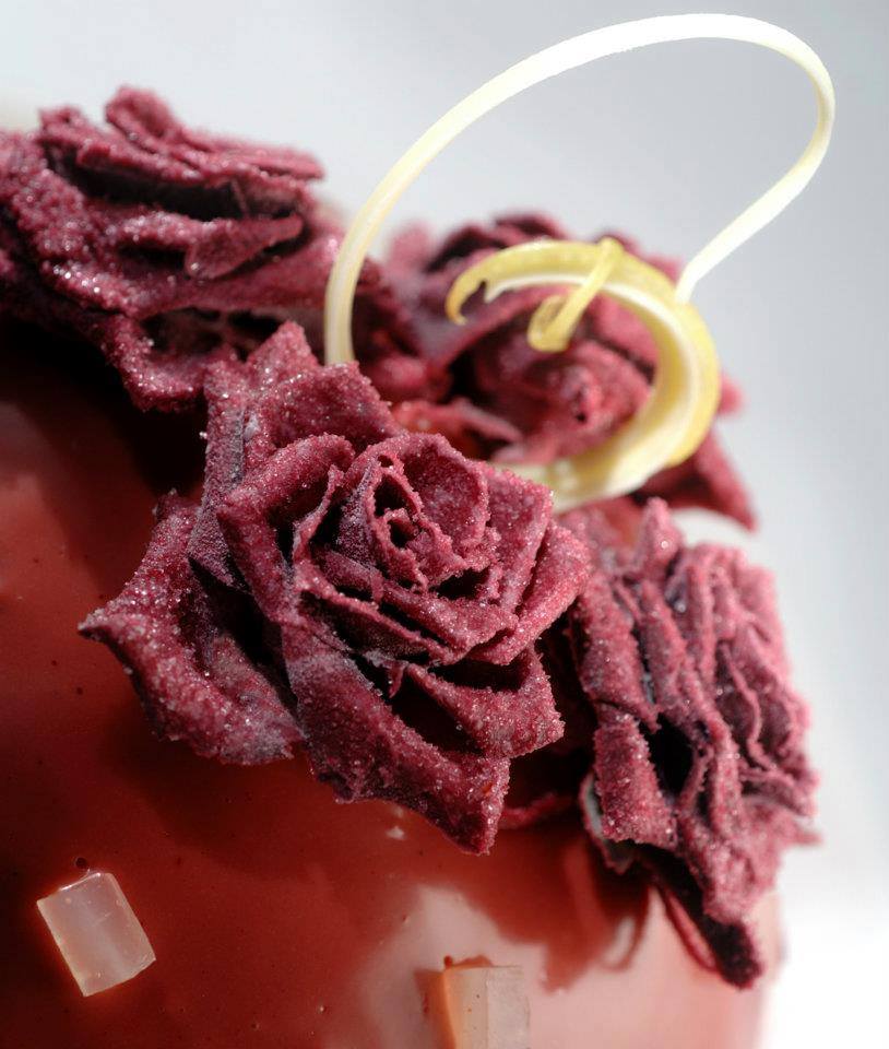 Pétales de Roses Cristallisées