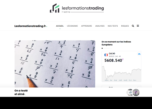 Lesformationstrading : média spécialisé bourse et trading