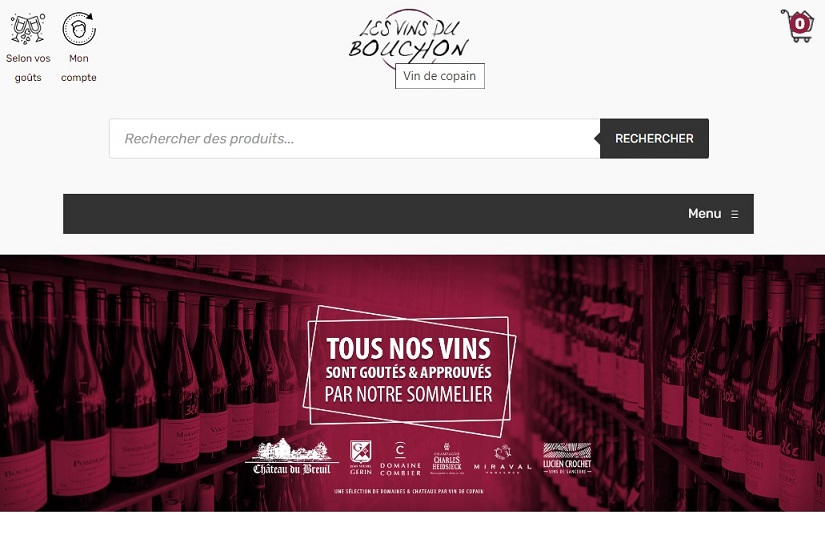 logo les vins du bouchon