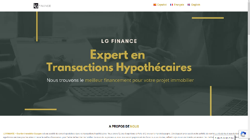 Lg Finance - Courtier immobilier Espagne