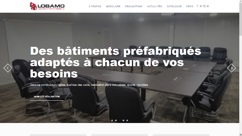 LOBAMO  - Bâtiment modulaire