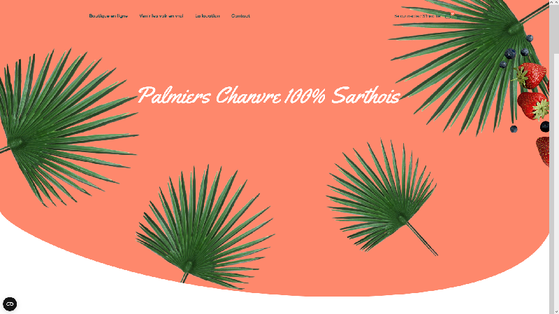 Local Palm palmiers chanvre Sarthois