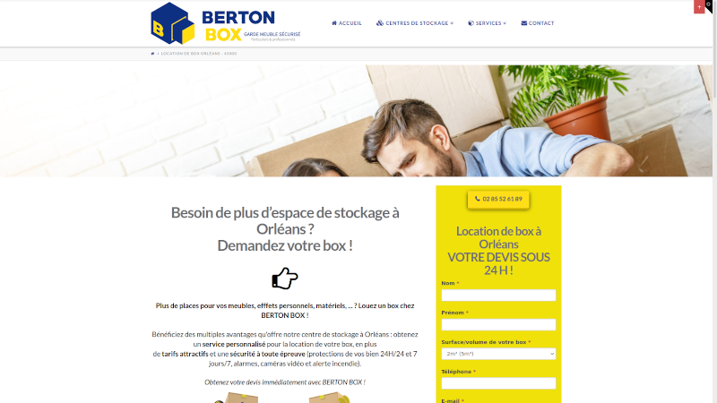 Location de box orleans