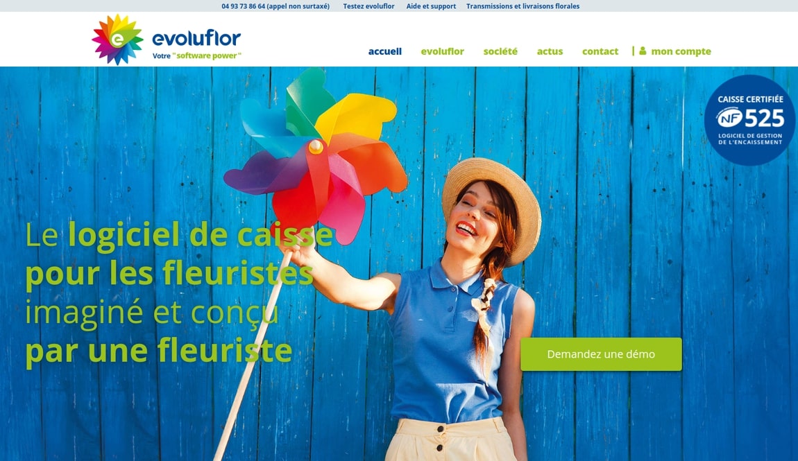 Evoluflor Logiciel de caisse Fleuriste 