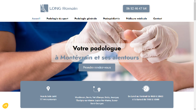 Long Romain - Podologue à Montévrain