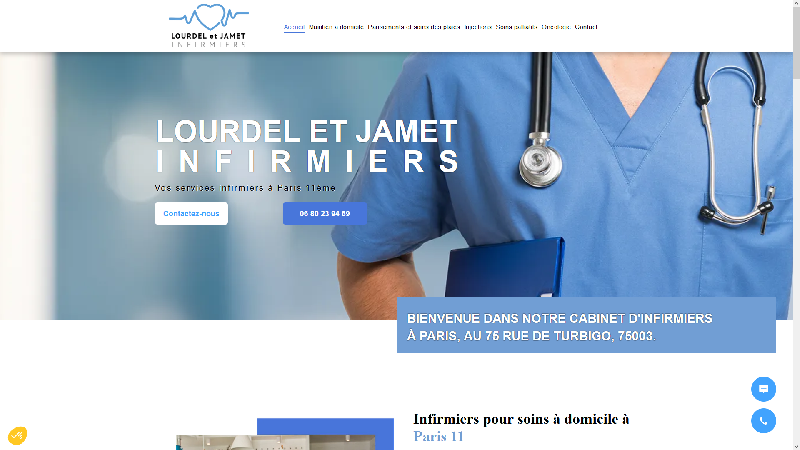 Lourdel et Jamet Infirmiers - Paris