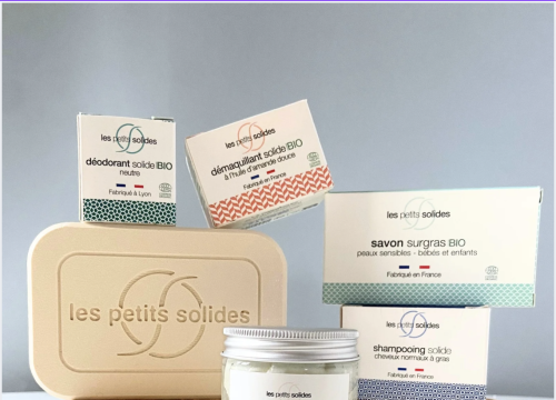 Photographie de produits de beauté de la marque française 