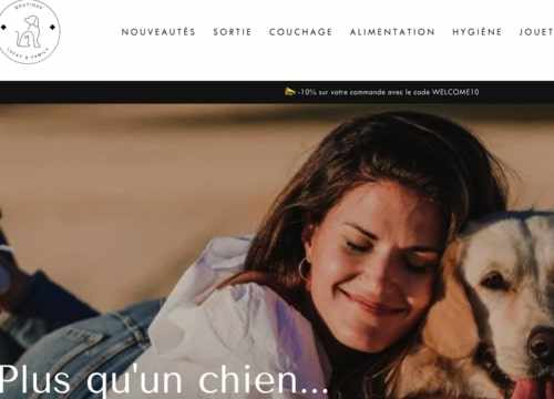 Boutique Lucky & family accessoires pour chien