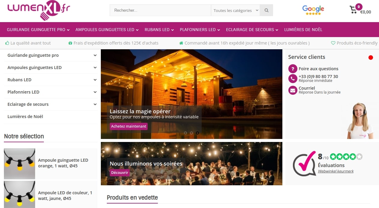 LumenXL spécialiste de l'éclairage LED