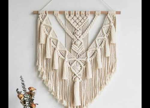 Décoration macramé