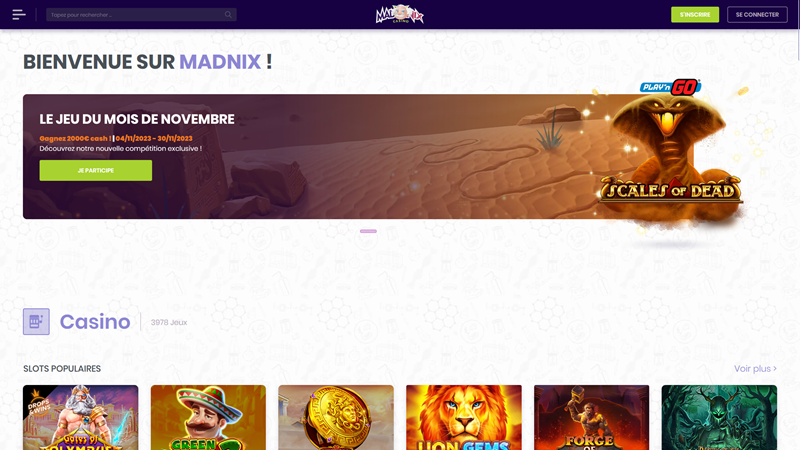 Madnix Casino