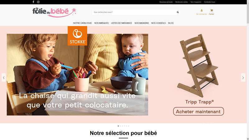 La Folie du bébé - votre magasin de puériculture en Belgique